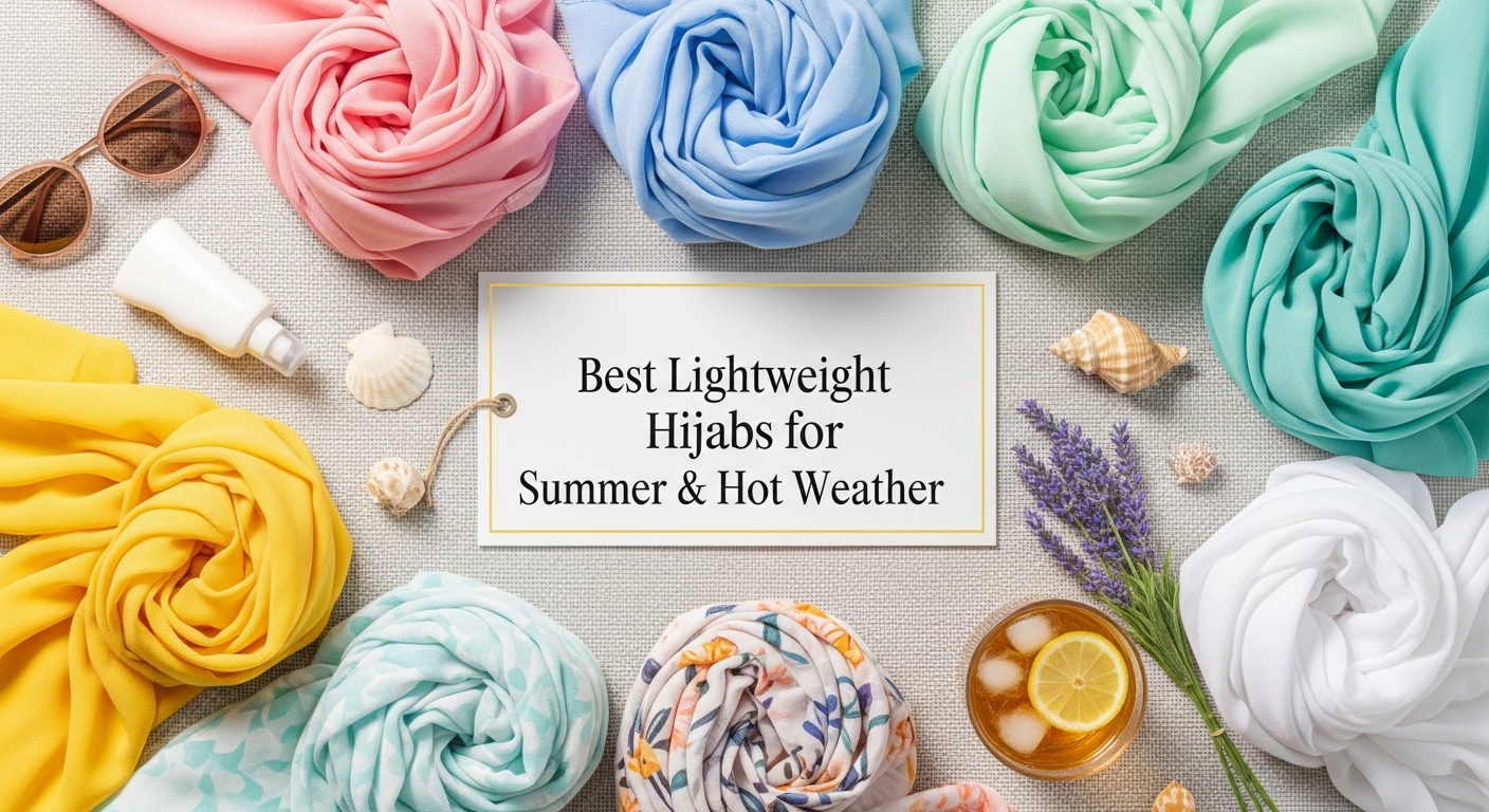 Best Lightweight Hijabs for Summer & Hot Weather